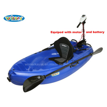 Gewinner Heißer Verkauf Plastic Single Power Kayak